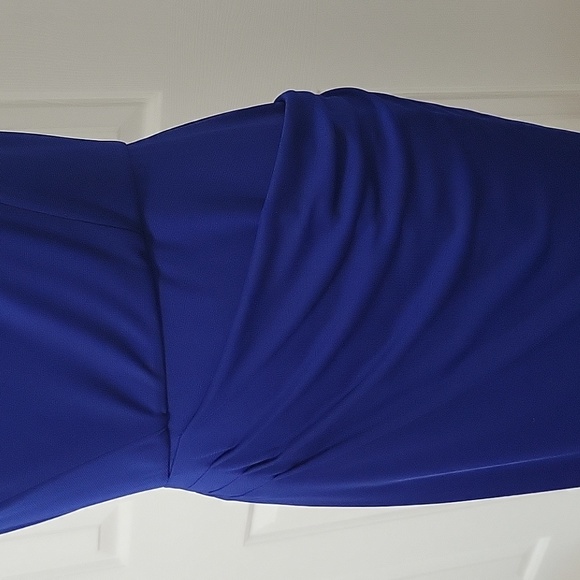 bcbg maxazria Dress Size M NWT Deep Royal Blue - Picture 3 of 8